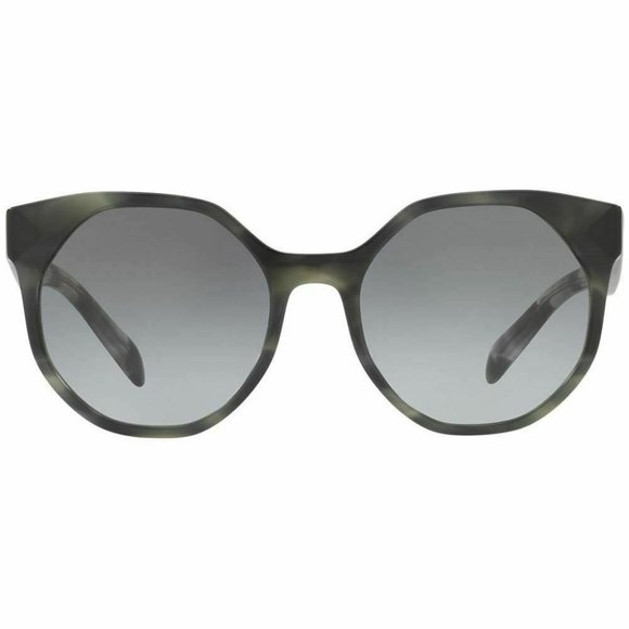 Prada Round Style Sunglasses W/Grey Gradient Lens - Picture 2 of 4